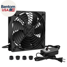120Mm AC Powered Fan with Vriable Speed Controller, AC 110V to 220V Vriable Spee picture