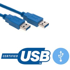 USB 3.0 Type A Male Cable High Speed Printer Data Transfer Charger LOT picture