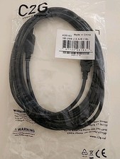 C2G 3M USB 2.0 A/B Cable Black #28103 9.8ft... picture