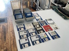 50+ Commodore Amiga 3.5” Floppy Disks - Workbench, Kickstart, Games Etc picture