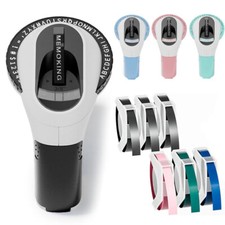 Phomemo Embossing Label Maker with 6 PCS Label Tapes 3/8