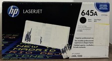 Genuine OEM HP 645A Black Toner C9730A New Sealed Box picture