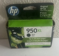 Genuine HP 950 XL Black Ink Cartridge 950XL - Exp 12/2022 - NEW SEALED picture