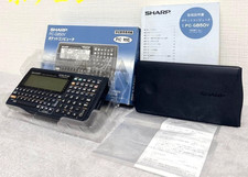 Sharp PC-G850V Pocket Computer Graphic C-Language Calculator w/ Box, Manual USED picture