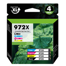 972X 972XL Ink Cartridge For HP PageWide Pro 477dn 452dn 577z 552dw P55250dw 4PK picture
