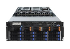 New Gigabyte 4U 10x Nvidia GPU AI Server 2x Gold 6238R 56-Core 2.2GHz 768GB RAM picture