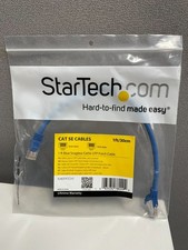 StarTech.com RJ45PATCH1 1 ft Blue Snagless Cat5e UTP Patch Cable (Lot of 3) picture