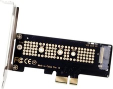 Durable PCIe to M.2 NVMe Adapter - Supports M-Key SSDs with Low Profile Design picture