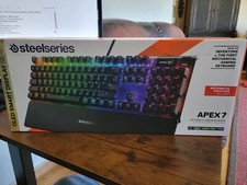 SteelSeries Apex 7 Mechanical Gaming Keyboard – OLED Smart Display picture