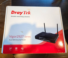DrayTek Vigor2927ax Dual-WAN Security Router Gigabit 5-Port Ethernet USB Black picture