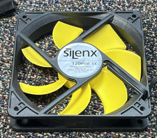 SILENX 120MM EFFIZIO SILENT FAN EFX-12-12, GOOD USED CONDITION. picture