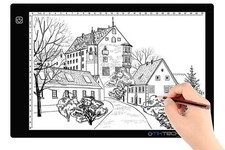 A4 UltraThin Portable LED tracing Light Box Dimmable Brightness LED Art Traci... picture