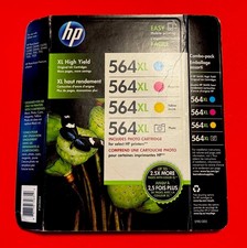 Brand New Genuine HP 546XL 4 PACK Photo High Yield Ink Cartridge SEALED 05/18 picture
