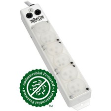 Tripp Lite Power Strip Medical Hospital Grade UL1363A 6 Outlet 20A 7ft Cord picture