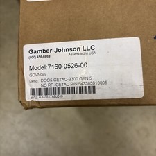 Gamber Johnson Docking Station 7160-0526-00 Getac B300 Gen 5 picture