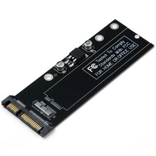 Chenyang 12+6Pin MAC SSD to SATA Hard Disk Drive Adapter for 2010 2011 MAC Air A picture