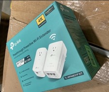 TP-Link TL-WPA8631P Kit AV1300 AC1200 Powerline WiFi Extender 3-Port Plug Play picture