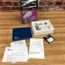 Vintage Mouse Systems 3-Button Serial Mouse w/Driver & Mousepad Complete In Box picture