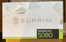 MSI SUPRIM NVIDIA GEFORCE RTX 5080 16GB DDR7 GRAPHICS CARD - SUPRIM SOC picture