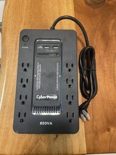 CyberPower SX650U 650VA UPS Battery Backup & Surge Protector 8 Outlets picture