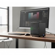 Durable Aluminum Raspberry Pi 5 Case with Effective Cooling Fan & RGB Effects picture