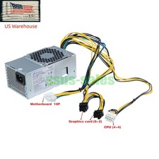 NEW FSP500-20TGBAB 500W TFX PSU 10Pin+4Pin Dual 8Pin PCIe For Lenovo M Series picture