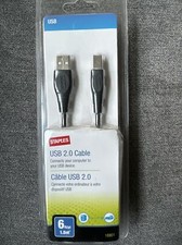 Staples, 6ft USB 2.0 Cable Connectors picture