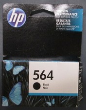 Vintage HP 564 Black Printer Ink Cartridge Unopened Display Item picture