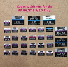 10pcs Capacity sticker for 500223-001 378343-001 2.5
