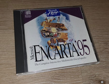 Microsoft Encarta '95 Home Encyclopedia PC CD-ROM For Windows 95 Complete CIB picture