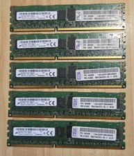 Lot of 5 Micron 8GB DDR3L Server RAM 1Rx4 PC3L-12800R MT18KSF1G72PZ-1G6E1HF 40GB picture
