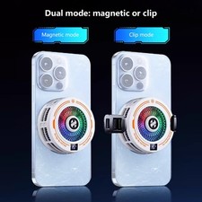 H7 AI Smart Phone Cooler – Magnetic or Clip‑On 3‑Level Semiconductor Cooling picture