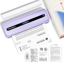 Phomemo Portbale Printers Wireless for Travel,Bluetooth 8.5'' x 11'' Portable... picture