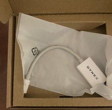Dynex- Mini DisplayPort-to-HDMI Adapter - White By Dynex picture
