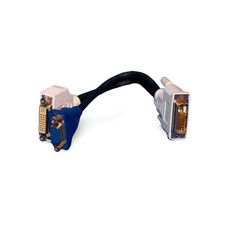 DVI-I Splitter DVI-D to VGA Adapter 0X2026 TwinView DELL X2026 - Black picture