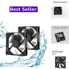 Quiet 120mm 12V Exhaust Fan with Hydraulic Bearing for RVs & Humid Environments picture