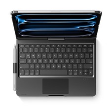 edaiser Swivel Keyboard Case for Apple iPad Pro 11 inch M5 2025 and M4 2024; 360 picture