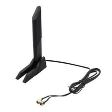 External WiFi 6 6E Antenna Tri-Band 6GHz 5GHz 2.4GHz RP-SMA Male Replacement picture