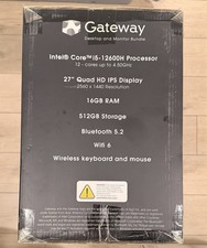 Gateway (GWDC5H27Q58-BK) Desktop & Monitor Bundle (i5-12600H 16GB RAM 512GB SSD) picture