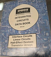 Vintage 1982 SPRAGUE Integrated Circuits Data Book picture