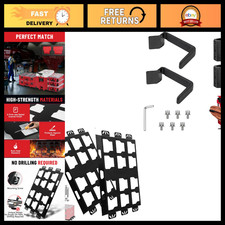 2-Pack Heavy-Duty Base Plates & 50ft Extension Cord Organizer for Tool Storage picture