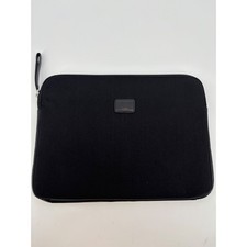 Tumi Black Ballistic Nylon Laptop Sleeve Case with Leather Trim picture