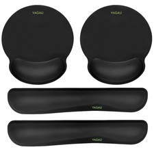 Comfy Mee Premium Memory Foam Keyboard and Mouse Wrist Rest Pads Set- for Com... picture