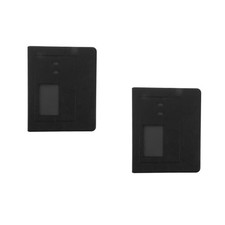 2pcs Travel Laptop Mouse Pad - Portable PU Mousepad with Built-in Phone picture
