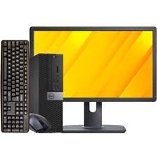 Dell Desktop i5 Computer PC SFF 8GB RAM 500GB HDD 19in Monitor Windows 10 Home picture