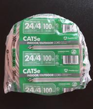 Southwire 100 ft. 24/4 CAT 5E Indoor/Outdoor Cord Type CMR/CMX-TAN *FAST SHIP🔴 picture