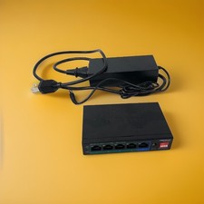 TRENDnet TPE-TG52/A 5-Port Gigabit PoE+ Switch 5-Port PoE w/ Power Adapter picture