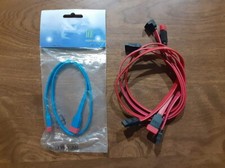 NEW 4Pcs 50cm SERIAL ATA SATA II CABLES picture