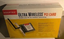 Vintage ADAPTEC PCI Card AWN-8010 Ultra Wireless Mac Apple - NEW AND SEALED picture