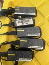 Lot of 5 Genuine Lenovo 65W Square Slim Tip Laptop Charger AC Power Adapter picture